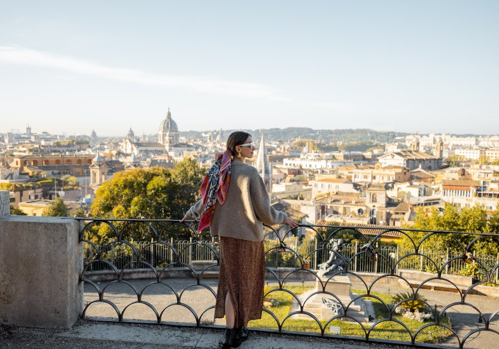 italy-support4 A tourist in Italy.
